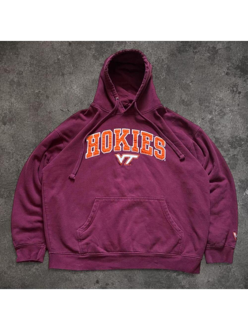 Fire Y2K Old Navy Virginia Tech Hokies Hoodie